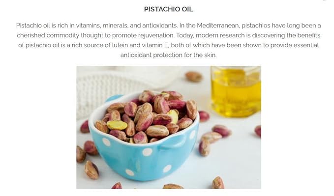 Pistaché Skincare Pistachio Body Mist Fragrance + Sweet Scent, 3.4 oz.