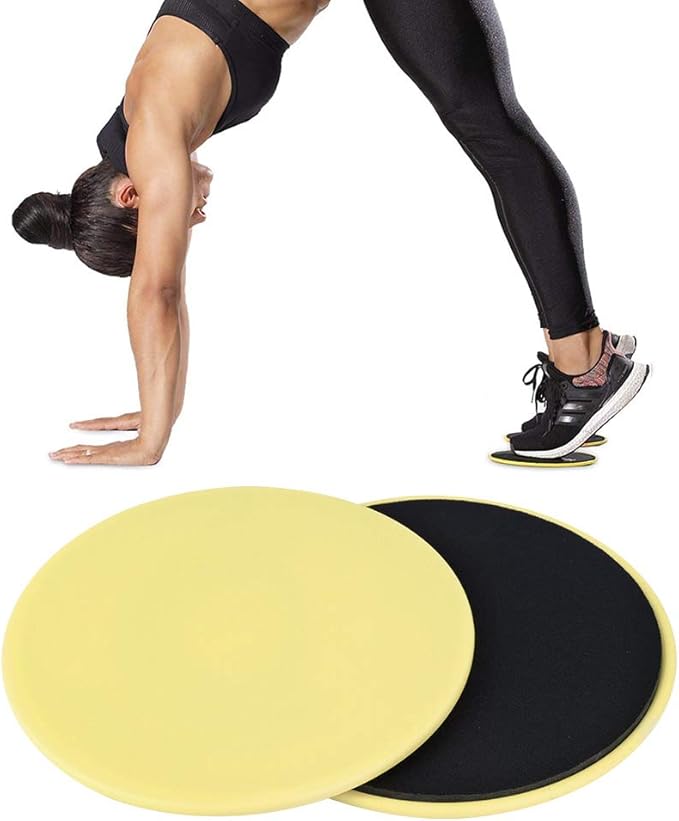 Core Sliders Discs 2PCS ABS Exercise Sliding Gliding