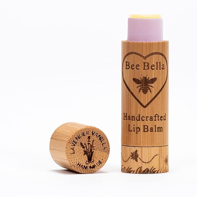 Bee Bella Lip Balm, Lavender Vanilla, Organic
