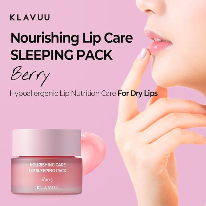 Klavuu Nourishing Care Lip Sleeping Pack(Berry Lips
