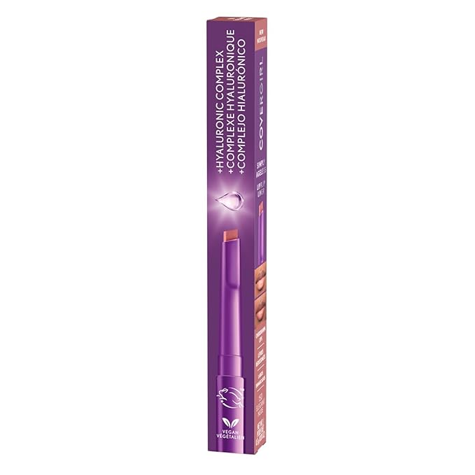COVERGIRL Simply Ageless Lip Flip Liner, Elegant Nude, Pack of 2