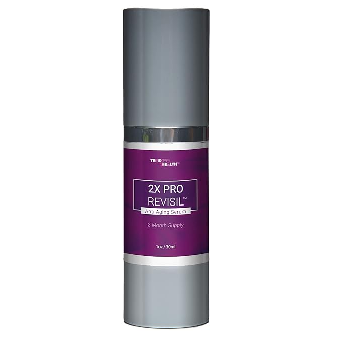 2X PRO REVISIL Serum - Anti Aging Serum - 2 Month Supply - Vitamin C Serum for Face & Eyes - Help Nourish & Strengthen Skin Barrier with Vitamin E - Promote Collagen Production