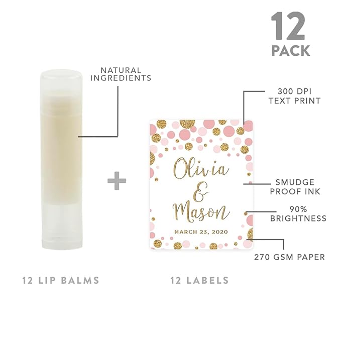 Andaz Press Personalized Bridal Shower Bachelorette Glitter