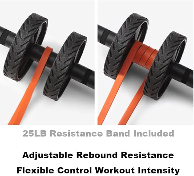 Abdominal Trainer Wheel - Abdominal Exercise Equipment