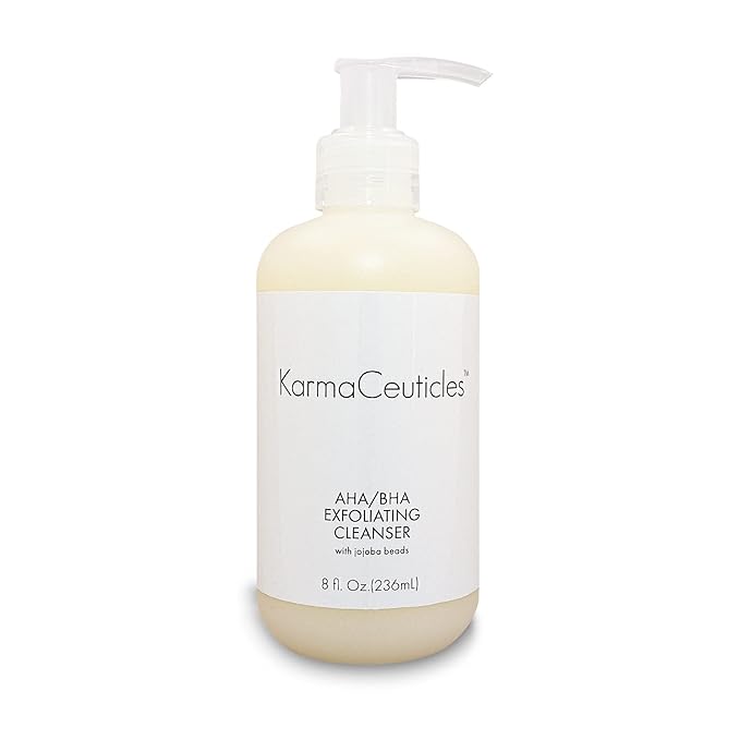 KarmaCeuticles AHA BHA Exfoliating Cleanser, 8 oz.