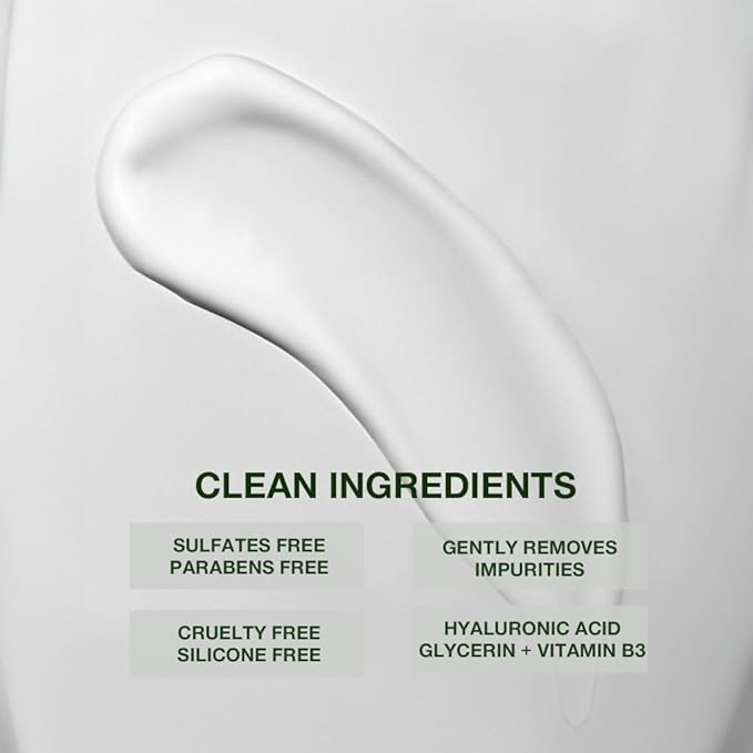 Natural Body Wash, Hinoki, Jasmine, Vetiver, Plant Oil Extracts, Hydrating with Vitamin B3 & Hyaluronic Acid, Paraben Free, Sulfate Free, Cruelty Free, Eco-Friendly, All Skin Types