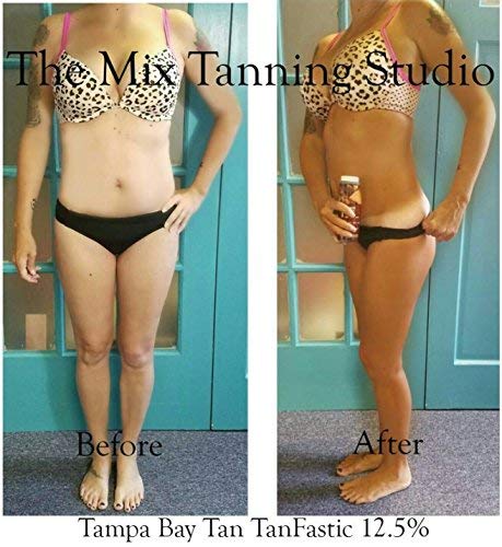 Tampa Bay Tan Tan Alchemy Tanfastic E Blend Darkest 12.5% DHA Sunless Airbrush Spray Tanning Solution 32 oz