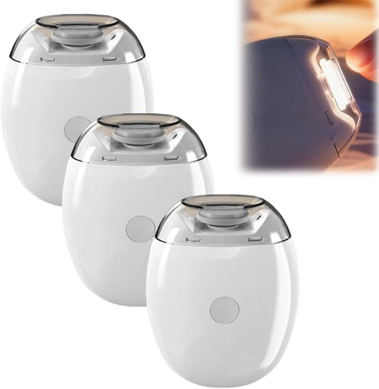 Universal Automatic Fingernail Grinder, 2026 Upgraded 3 in 1 Electric Polishing Automatic Nail Clippers with 3 Adjustable Speeds, for Seniors Adults (1, White)