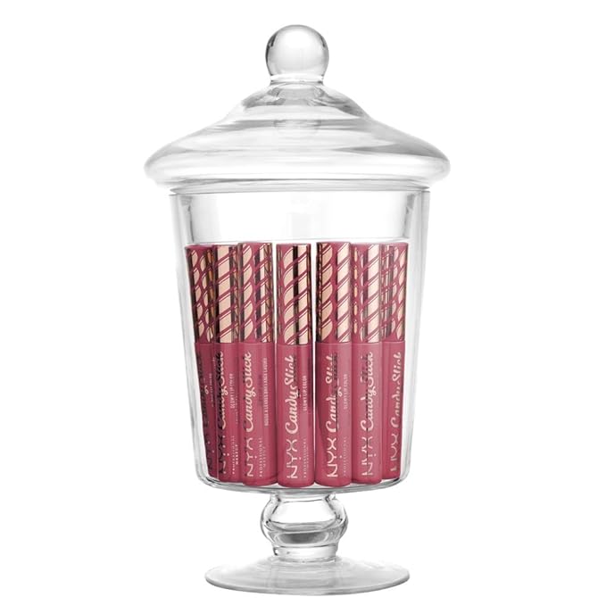 NYX PROFESSIONAL MAKEUP Candy Slick Glowy Lip Color Gloss - Cream Bee (Dusty Rose)