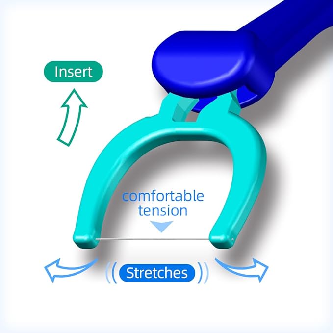 T.Smile NoFuss Dental Flosser Refill Heads, Extra-Strength Floss for Comfortable Clean, Fluoride Free, (120 Extra-Strength Floss Refills, Handle Not Included)