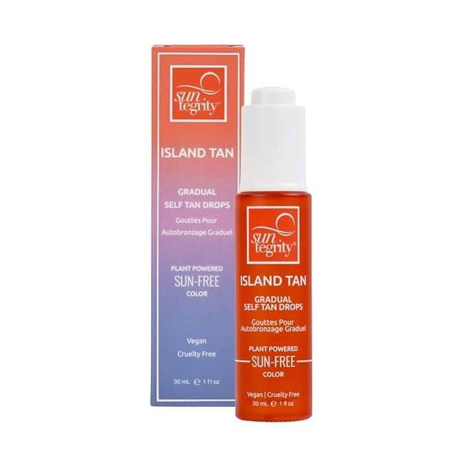 Island Tan Gradual Self Tan Drops by Suntegrity (Exp 07/2027)