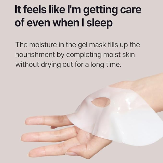 Korean Premium Collagen Hydrogel Melting Mask – Anti-Aging Sheet Mask for Firming, Hydratin Skincare Face – Moisturizing & Lifting Treatment for All Skin Types 34g x4ea (Hyal)