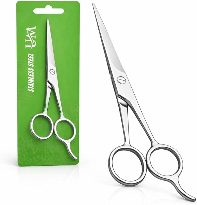 UM Supplies Scissors 6.5 | Premium Barber Shears For Hair Cutting | Multiple Purpose Cutting Scissors | Haircut Scissors For Salon I Women | Mens | kids I Pets