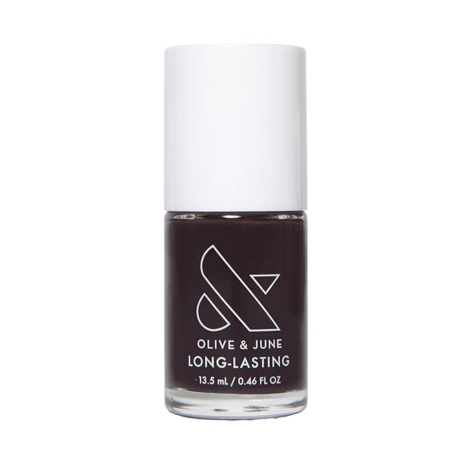 Olive & June Long Lasting Nail Polish | Plump Gel-Like Finish No Lamp Needed | Lasts up to 10 days | Salon-Quality Color at Home | 15-Free, Vegan & Cruelty-Free Chip-Resistant Shine | Let's Stay In