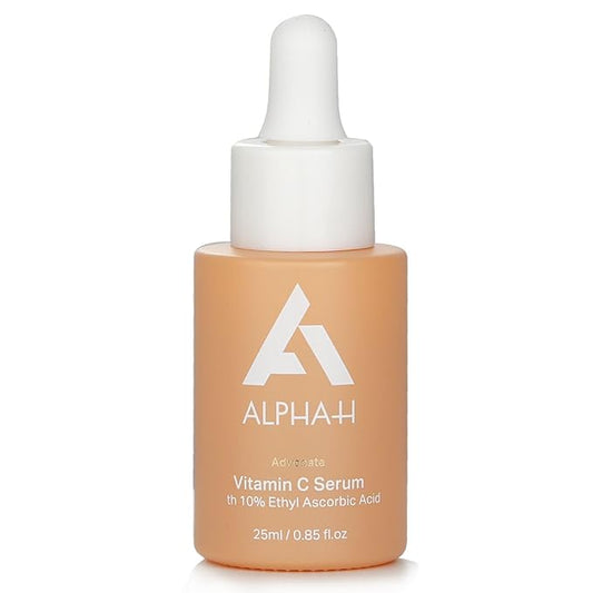 Alpha-H Vitamin C Serum With 10% Ethyl Ascorbic Acid And Hyaluronic Acid - Daily Brightening For Dull, Uneven Complexion - Helps Boost Glow And Smooth Texture