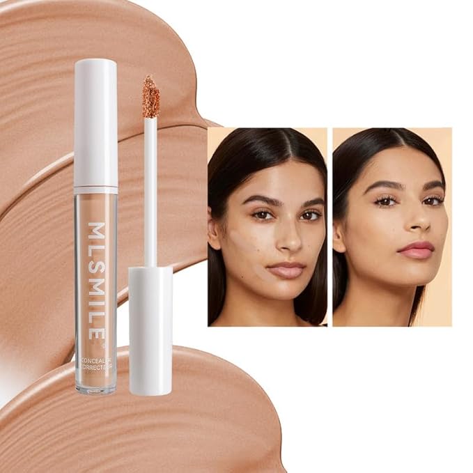 Color Liquid Conceal Contour Foundation, Waterproof 8 Colors Tone, 06