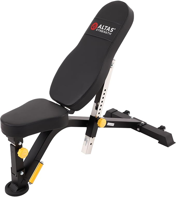 Altas Strength Adjustable Utility Bench Your Home Gym 4006