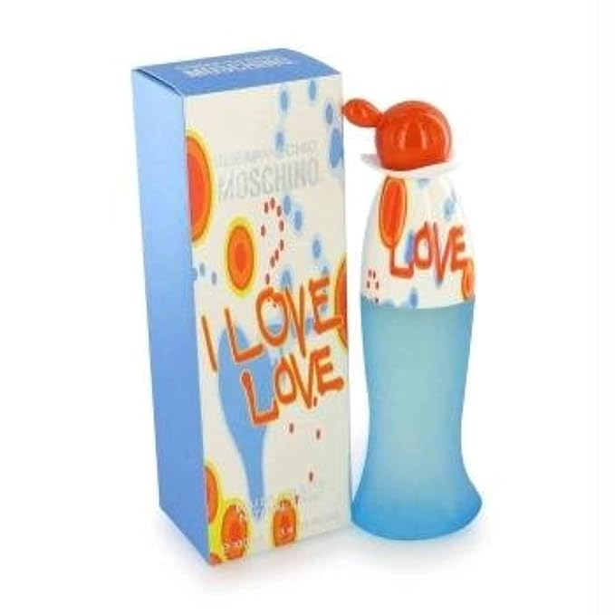 MOSCHINO I Love Love Cheap and Chic For Women. Eau De Toilette Spray 1.7 Ounces (Pack of 2)