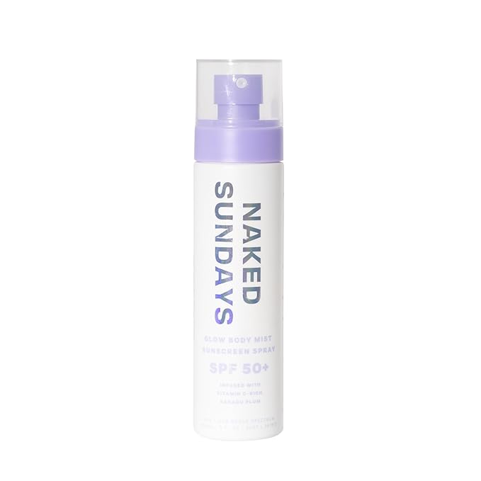 Naked Sundays SPF 50+ Body Mist Sunscreen Spray UVA/UVB Broad Spectrum Mist, 150 ml