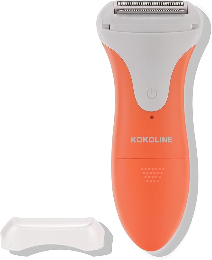 Women's Electric Shaver & Trimmer,Wet Dry Painless Razor for Legs,Bikini, Underarms, Hypoallergenic Foil Shaver with Bikini Trimmer,Cordless Waterproof for Shower Travel Gift,coral/bg7y