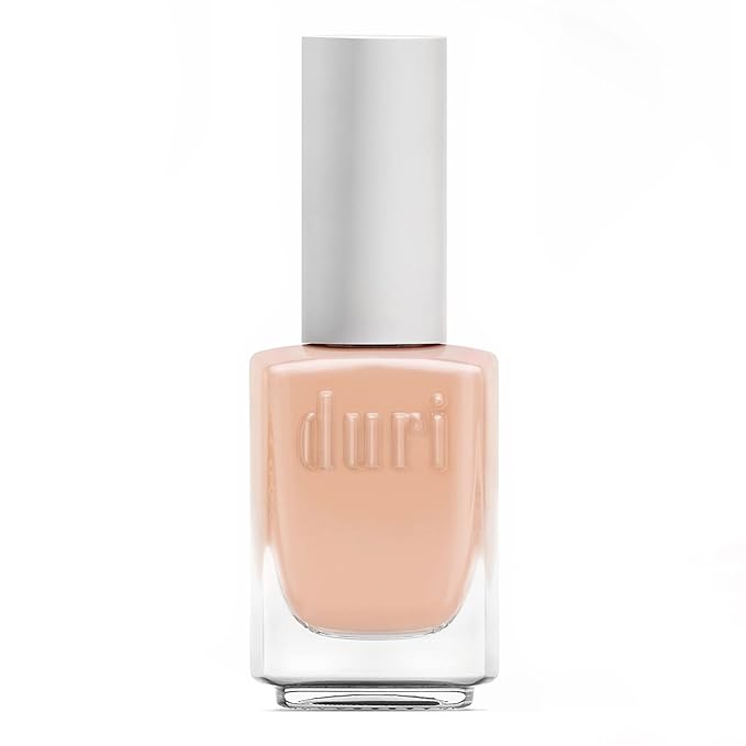 duri Nail Polish, 721 Silent Spell, Creamy Pastel Beige Lacquers, Full Coverage, Glossy Finish, Fast Drying, 0.45 Fl Oz Cosmetics (Highline)