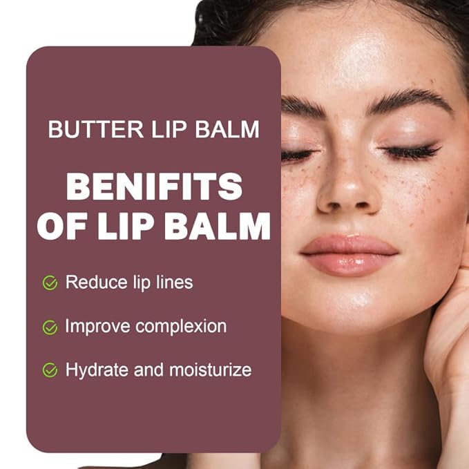 Lip Butter Balm, Butter Lip Balm Sugar)