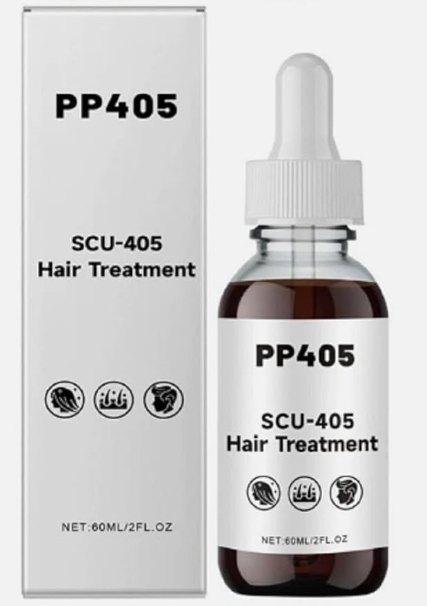 PP405 Hair Treatment | SCU-405 Hair Growth Oil, Fast-Absorbing & Non-Greasy, Hair Growth Serum for Women & men, for All Types-2.11 FL OZ (60ML)