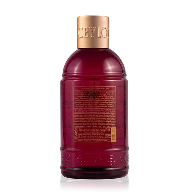 SPA CEYLON SLEEP Bath & Shower Gel | Mild Cleansing Formula | Calming & Relaxing | Nourishes Skin | 100% Vegetarian | Suitable for all skin types
