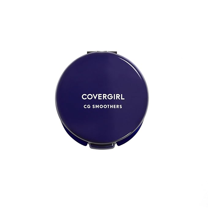 COVERGIRL Smoothers Pressed Powder, Translucent Medium, Face Powder, Luminous Look