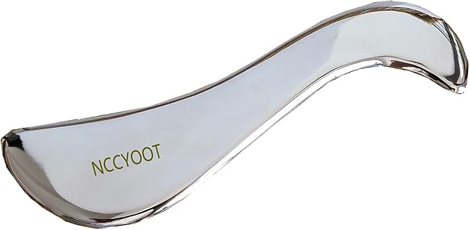 Gua sha Tool gua sha Stainless Steel iastm Tool Gussha Massage Tool Muscle Scraping Tool for Soft Tissue Therapy and Reduce Arms,Back, Legs, Neck Muscle Pain(SHESHAN)…………