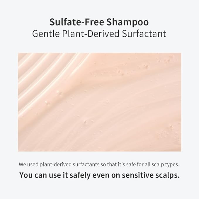 GROWUS Damage Therapy Shampoo - Salicylic Acid, Niacinamide, Dexpanthenol, Protein, Free from Paraben and Surfate, Nourishing Shampoo for Frizzy and Damaged Hair (16.9 Fl Oz / 500ml)