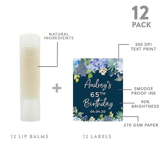 Andaz Press Personalized Milestone Birthday Party Garden