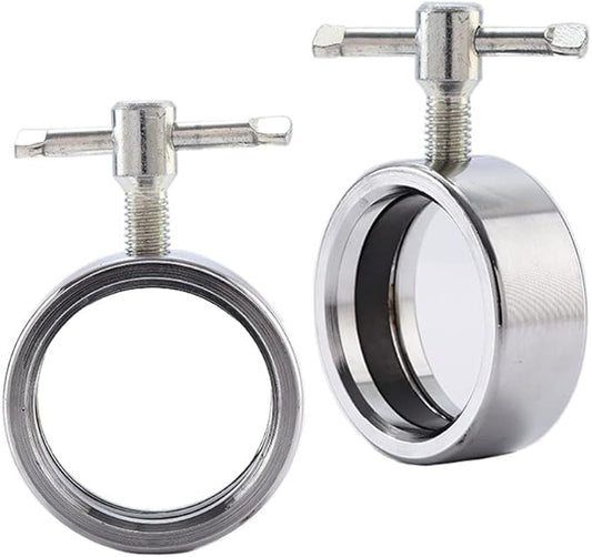 Barbell Collars, 2inch Barbell Collar Clips,Pair of Stainless