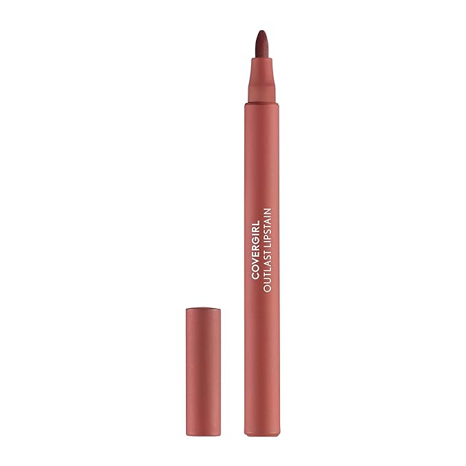 COVERGIRL Outlast Lipstain Bundle - 15 & 65 Colors, Vegan Formula