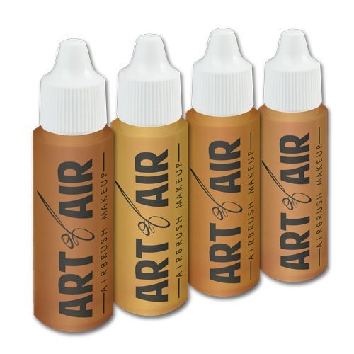 4pc MEDIUM complexion Professional Airbrush Cosmetic 2 oz