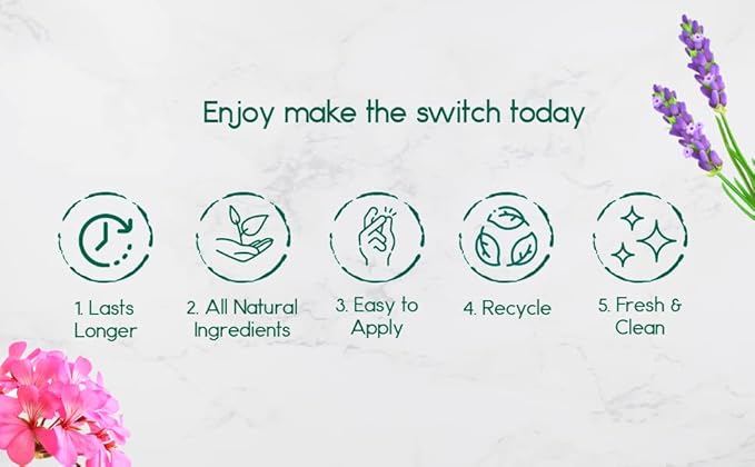 All Natural Deodorant For Teen Girls 100% Natural Aluminum-Free Carcinogen Free Kids Deodorant For Girls Clinically Proven To Be Safe For Children and Teenagers