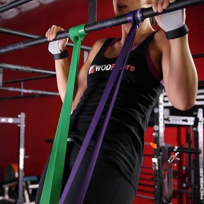 WODFitters Pro Series Pull-Up Assistance Bands – Premium Resistance Loop Bands for Assisted Pull Ups, Muscle Ups, Strength Training & Mobility – Durable Bands for Functional Fitness