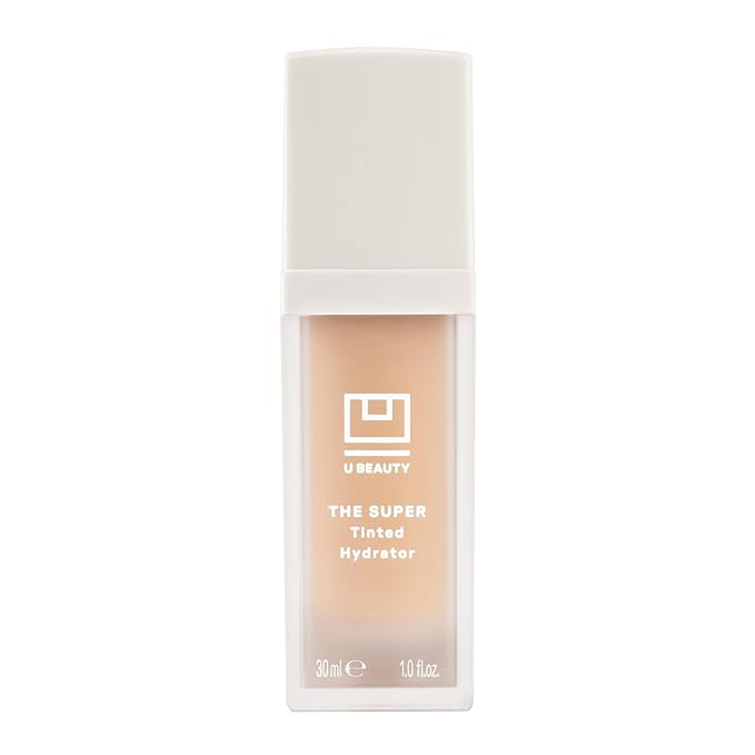 U Beauty The Super Tinted Hydrator Hyaluronic Acid Moisturizing Cream - Mega-Dose Skin Hydrator for Supple, Smooth, and Softer-Looking Skin For Up To 48 Hours - Shade 3-1.0 oz