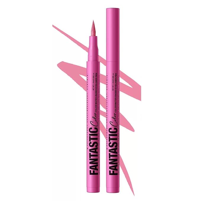 Pink Liquid Eyeliner Waterproof Smudgeproof Light Pink Eyeliner Pencil Hypoallergenic Long Wear pink eyeliner Liquid (04#)