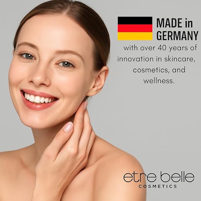êb être belle Under Eye Cream with Hyaluronic Acid 3D, Skin Care for Women, Lightweight Hydrating Under Eye Cream, Eyeseryl & Grape Seed Oil, for All Skin Types, 30 mL