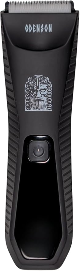 Odenson Stone Shaver - Beard and Body Trimmer for Men – Body & Face Shaver – Waterproof Hair Clipper & Grooming Kit – Electric Razor
