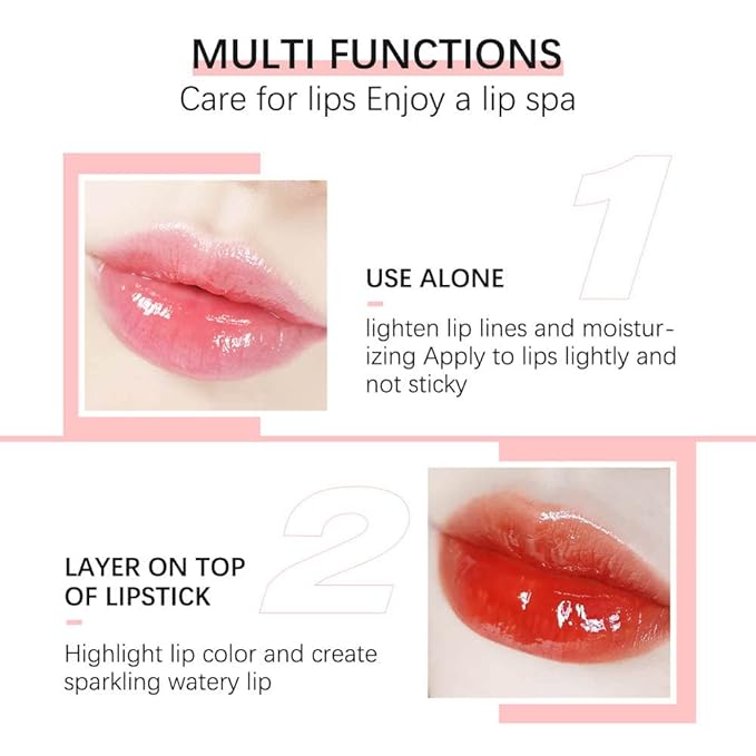 Lip Glow Oil, Care Of Lips, Moisturizing