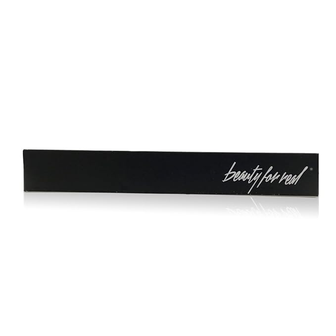 Beauty for Real Hi-Def Mascara, Just Black - Defining & Volumizing Lash Definer, Curls Lashes - Humidity & Smudge Proof - Micro Brush Ensures Versatile Application - 0.31 fl oz