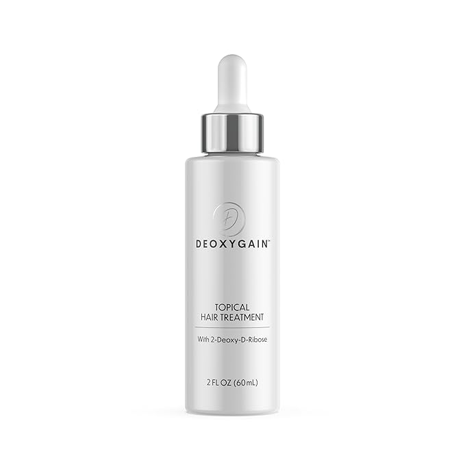 Topical Hair Serum by Deoxygain – Advanced Hair Growth Formula with 2DDR to Stimulate Follicles, Block DHT & Support Hair Regrowth – 2oz Bottle