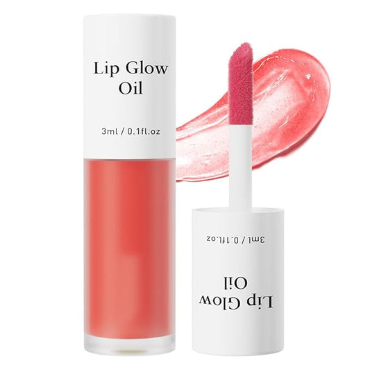 Hydrating Lip Glow Oil,Moisturizing Lip Plumper