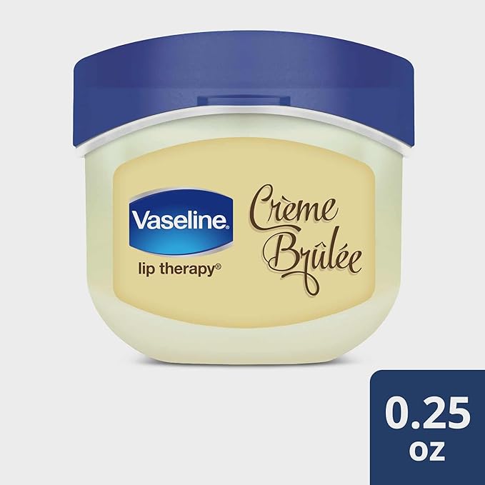 Vaseline Lip Therapy Creme Brulee Mini, Oz