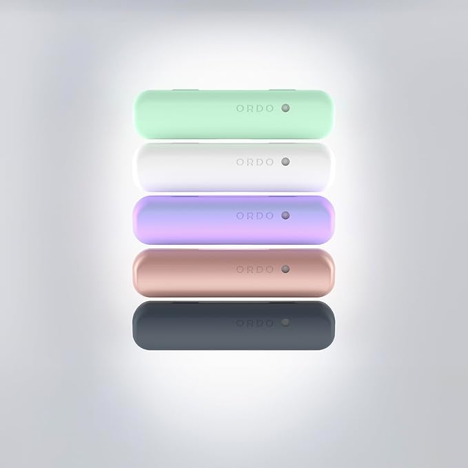 ORDO Sonic+ Charging Travel Case, Secure & Hygienic Toothbrush Storage, USB Charging, MagLock Closure, Durable Design, Tooth Brush Not Included, Rose Gold