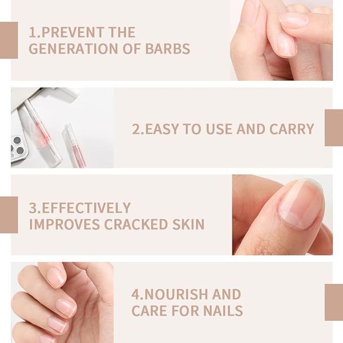 6Pcs Cuticle Oils Pen Nourishment