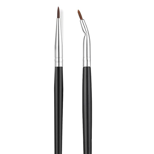 Fine Angled Eyeliner Brushes, JASSINS Precision Gel Eye Liner Brush,Synthetic Bristles Eye Makeup Tool,Ultra Thin Slanted Flat Angle for Beauty Cosmetic Tool