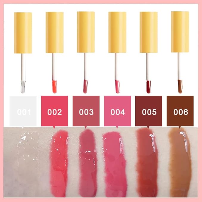 VERONNI 6 Colors Lip Tinted Stain Set,Hydrating